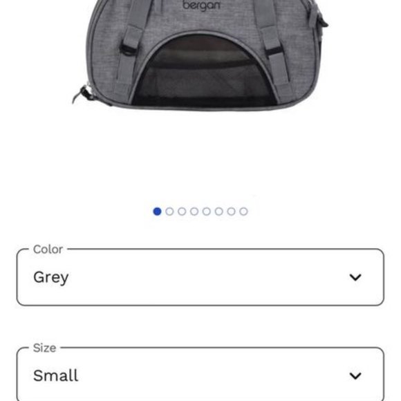 Bergan Canvas Pet Carrier - Picture 7 of 11